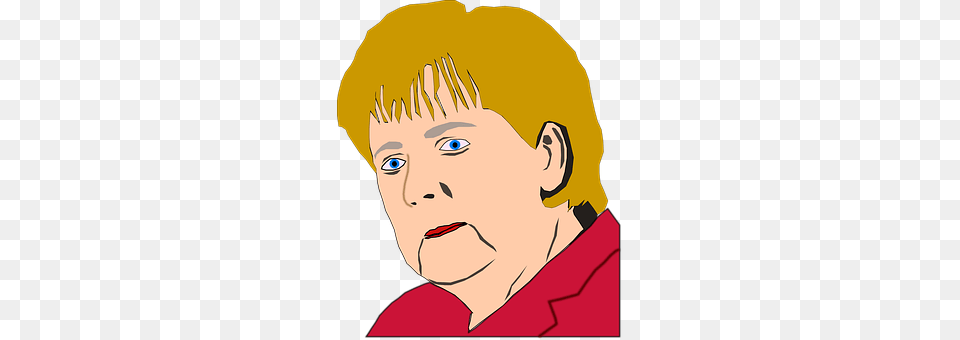 Angela Merkel Face, Head, Person, Photography Png