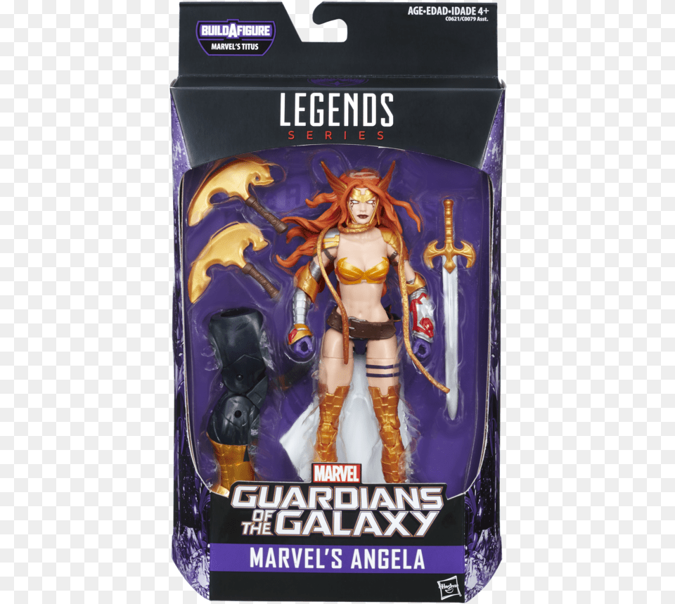 Angelaloose Marvel Legends Angela, Figurine, Adult, Female, Person Free Png Download