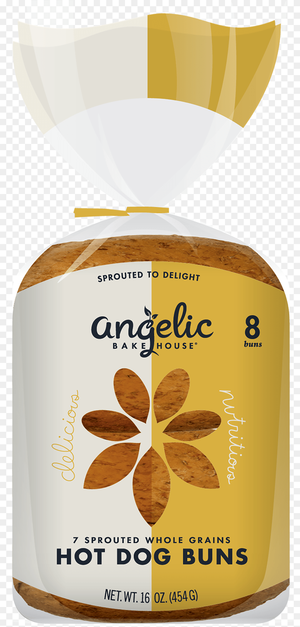 Angelic Bakehouse Sprouted 7 Grain Roll, Herbal, Herbs, Plant, Bottle Free Png Download