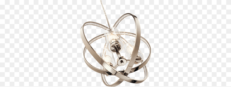 Angelica 3 Light Orb Pn Kichler Angelica, Chandelier, Lamp Png Image