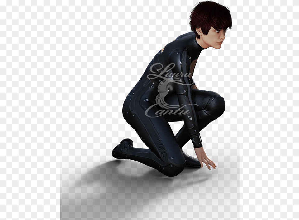 Angelica Kneeling Sitting, Adult, Clothing, Female, Person Png