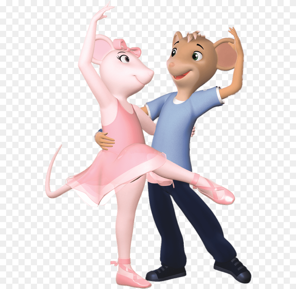 Angelina And Marco Dancing Angelina The Ballerina, Person, Leisure Activities, Adult, Female Free Transparent Png