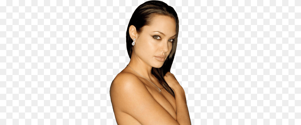Angelina Jolie, Accessories, Pendant, Person, Woman Free Png Download