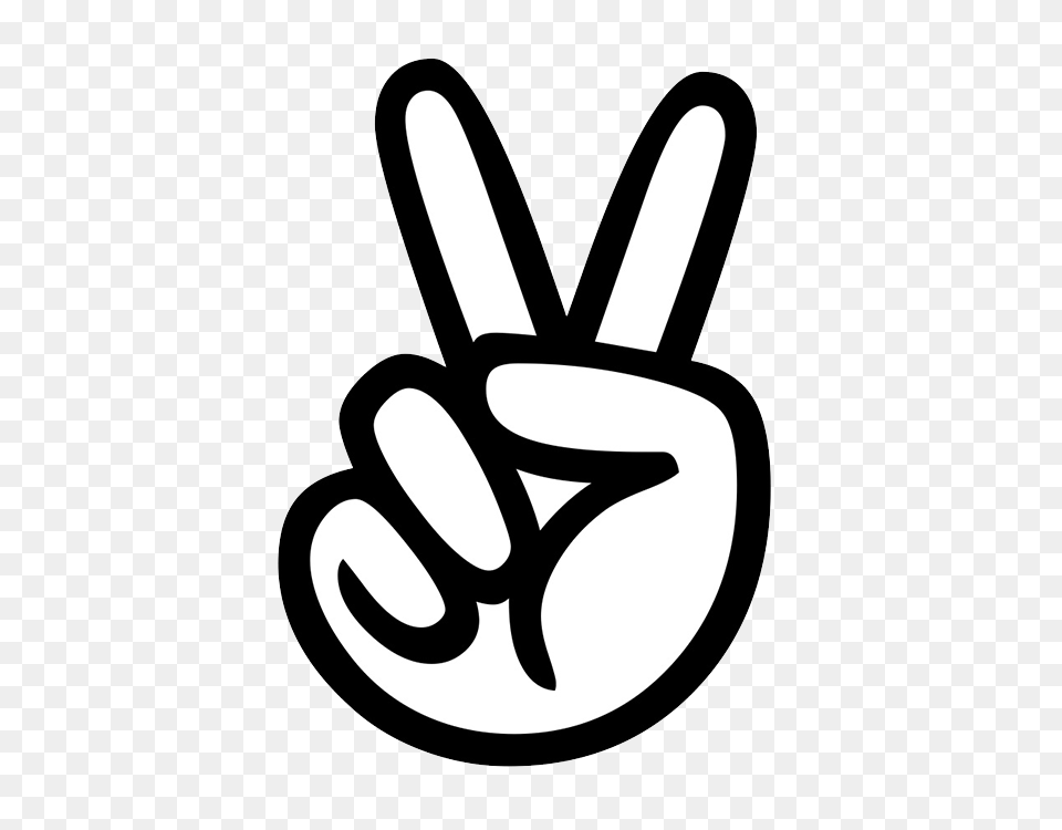 Angellist Peace Logo, Body Part, Hand, Person, Stencil Free Png Download