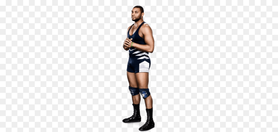 Angelo Dawkins Online World Of Wrestling, Shorts, Clothing, Shoe, Footwear Png Image