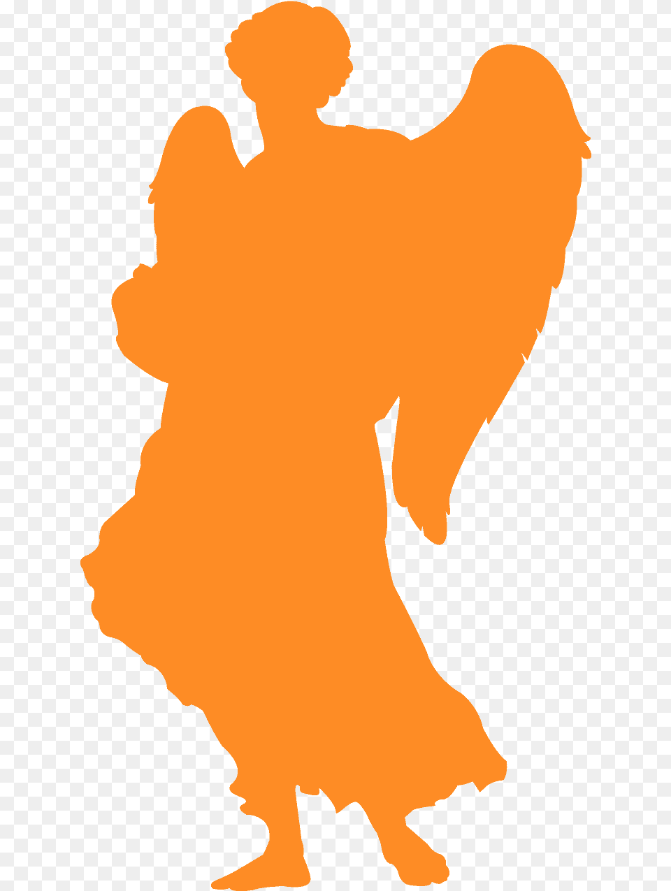 Angelo Silhouette, Person, Monk Free Transparent Png