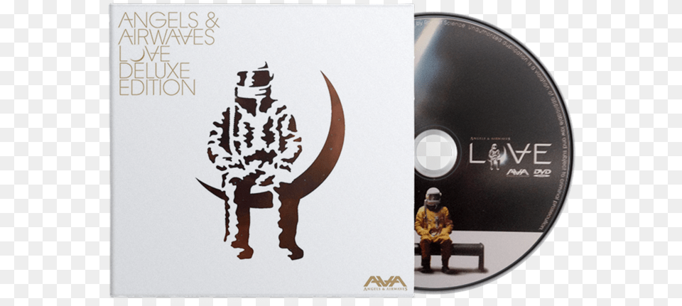 Angels And Airwaves Moonman Svg Freeuse Stock Love By Angels Amp Airwaves, Person, Disk, Dvd Png