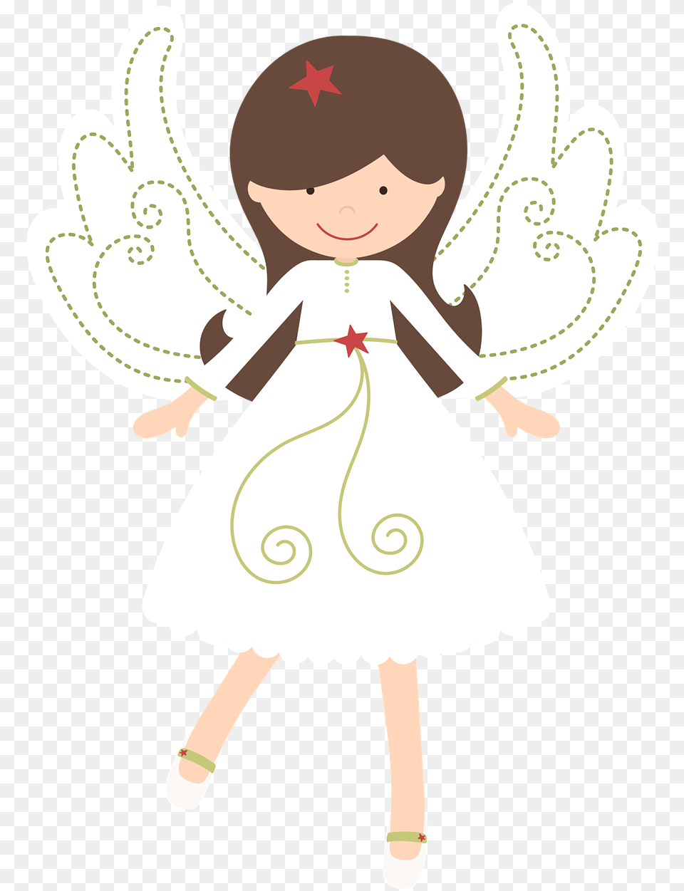 Angels Clipart First Communion Angel Girl Clip Art, Baby, Person, Face, Head Free Png Download