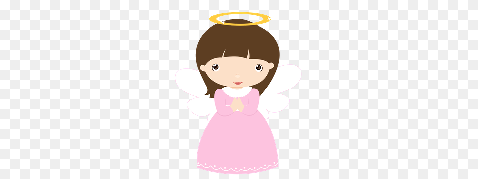 Angels Clipart Little Girl, Cartoon, Nature, Outdoors, Snow Png