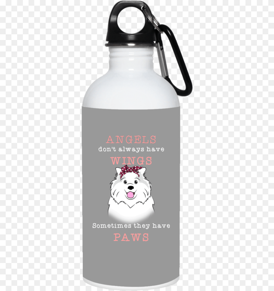 Angels Don T Always Have Wings Samoyed Mugs Corgi Water Bottle, Animal, Canine, Dog, Mammal Free Transparent Png