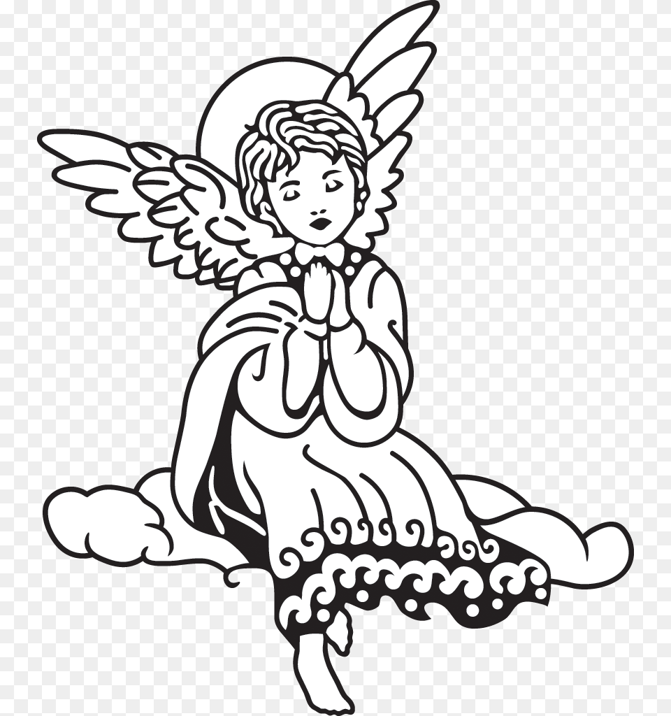 Angels Drawing Face Cartoon, Angel, Head, Person, Baby Free Png Download