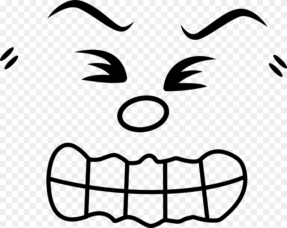Anger Clipart, Mouth, Teeth, Body Part, Person Free Png Download
