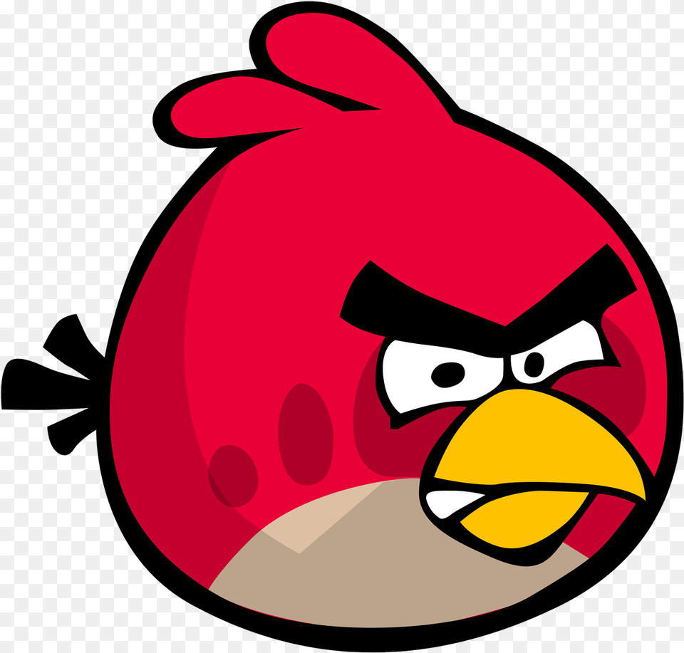 Anger Cliparts Angry Birds Character, Animal, Beak, Bird, Cap Free Png Download