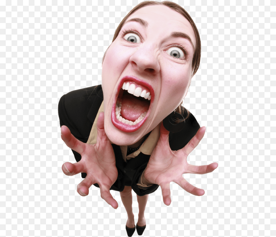 Anger Management Angry Woman, Adult, Person, Head, Hand Free Png Download