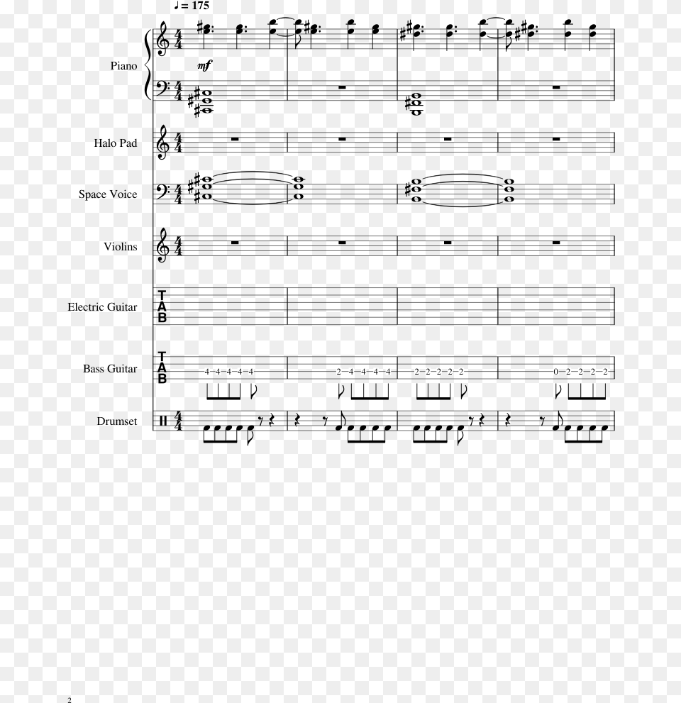Anger Sheet Music Composed By Bruce Faulconer Gohan39s Anger Piano Sheet Music, Text Free Png Download