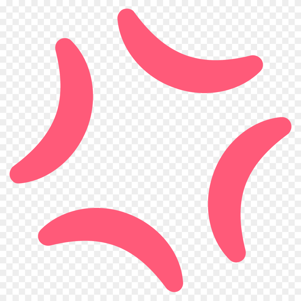 Anger Symbol Emoji Clipart, Light Png