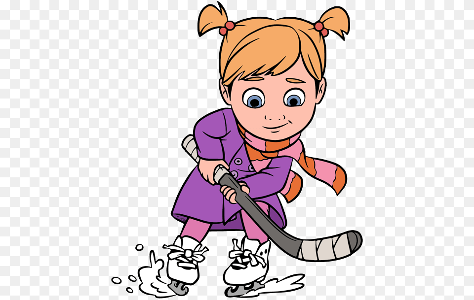 Anger Young Riley Playing Hockey Cartoon, Book, Comics, Publication, Baby Free Png