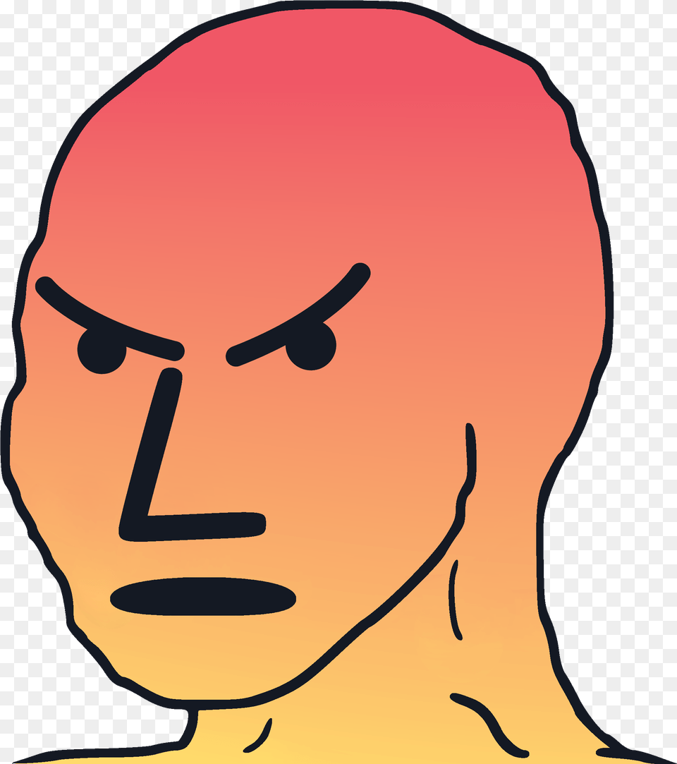 Angery Angry Npc, Face, Head, Person, Body Part Png Image