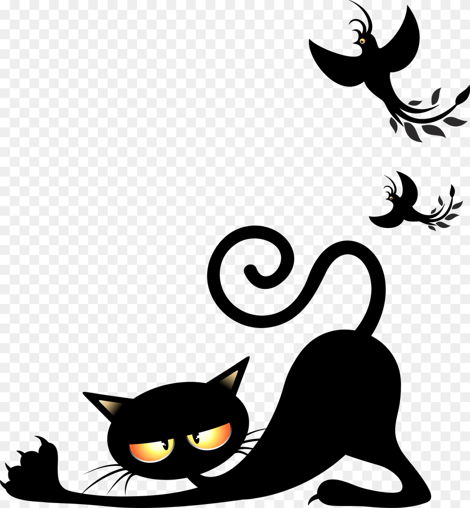 Angery Cat Clipart 10 Catfish Gif Cat, Stencil, Silhouette, Animal, Mammal Png