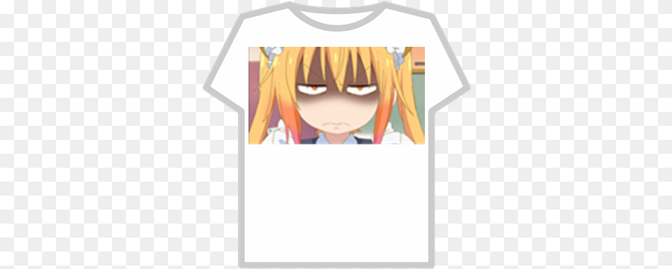 Angery Tohru Roblox Muffin Time T Shirt, Book, Clothing, Comics, Publication Free Transparent Png