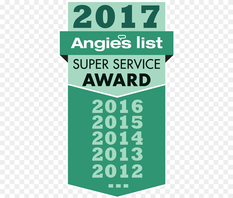 Angies List Years Angie39s List Super Service Award 2018, Symbol, Text, Sign, Number Free Png