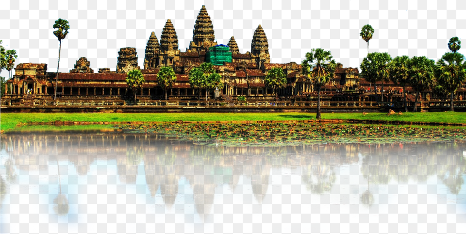 Angkor Wat, Architecture, Building, Angkor Wat, Landmark Png Image