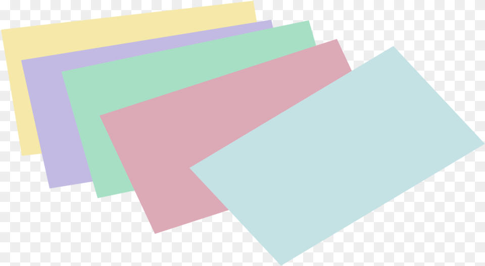 Anglebrandmaterial Transparent Index Cards Clipart, File Png