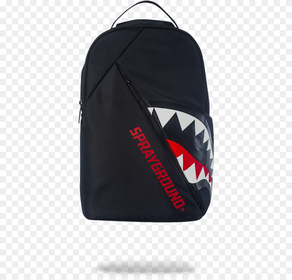 Angled Ghost Shark 1 Shark Bag Sprayground, Backpack, Accessories, Handbag, Racket Free Transparent Png