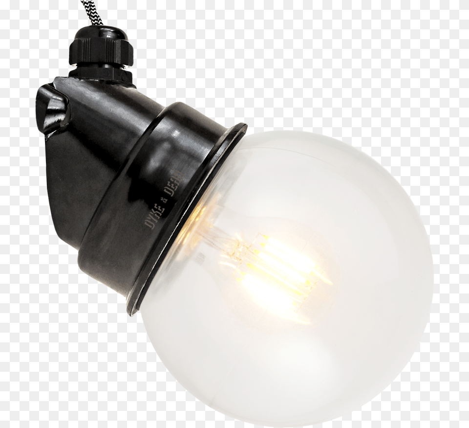 Angled Industrial Bakelite Wall Light Clear Globe Light, Lamp, Light Fixture, Bottle, Shaker Free Png