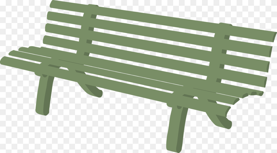 Anglegrassbench Bench Clip Art, Furniture, Park Bench Free Png Download