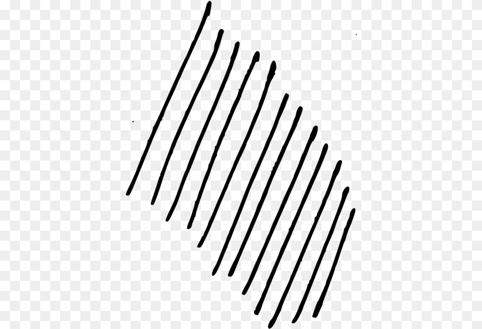 Anglehardware Accessorypitchfork Black Sketch Lines, Gray Png Image