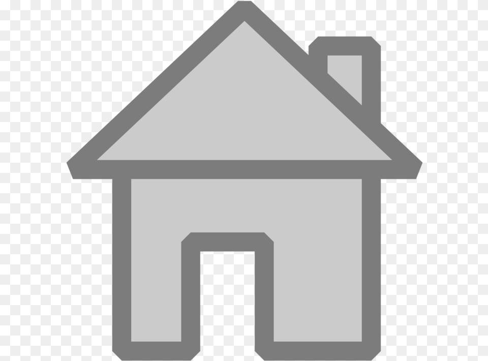 Anglehousesymbol Clip Art Home Icon, Dog House Png