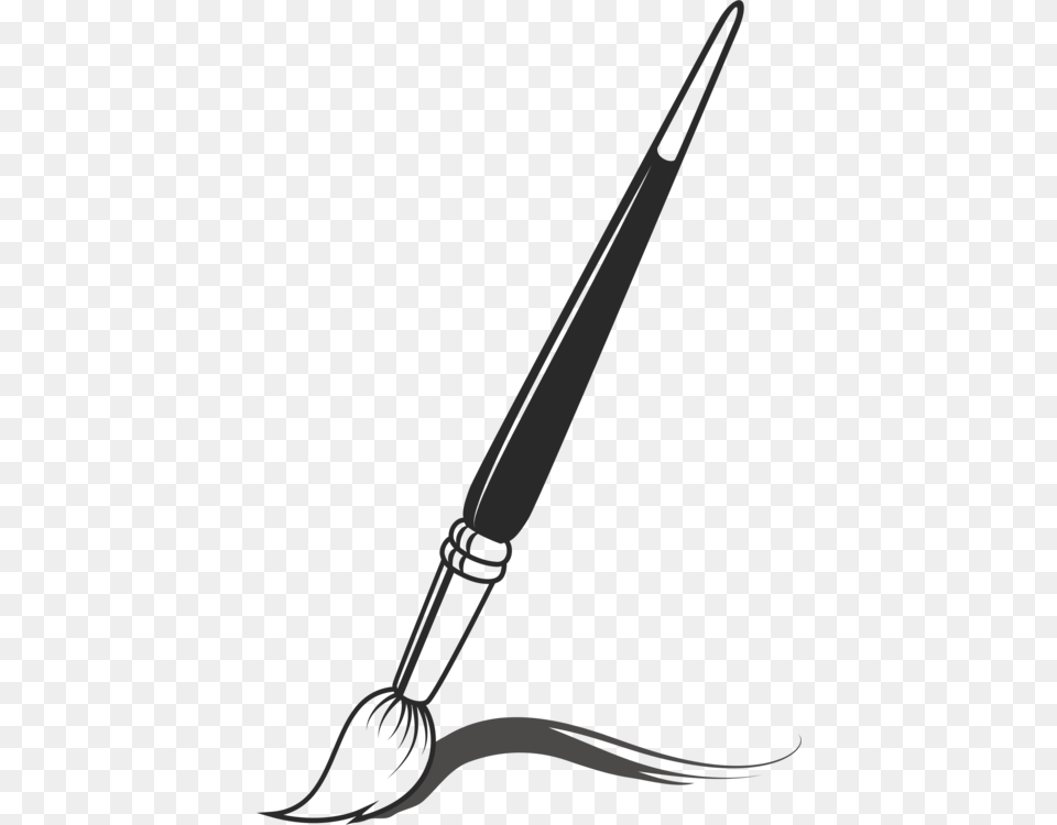 Anglematerialline Paint Brush Graphic, Cutlery, Fork, Blade, Dagger Png