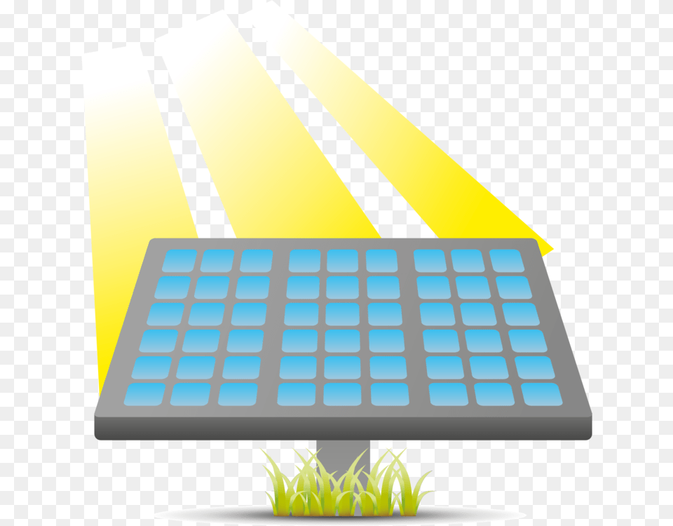 Anglematerialyellow Clip Art Solar Energy, Electronics, Computer, Computer Hardware, Computer Keyboard Free Png Download