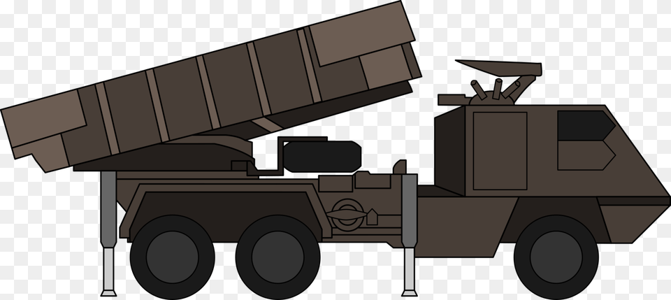 Anglemilitary Vehicleweapon Missile Launcher Truck, Arch, Architecture, Bulldozer, Machine Free Png Download