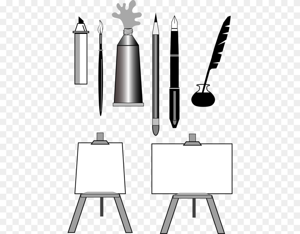 Anglemonochrome Photographyblack Artist Tools Clipart Free Transparent Png