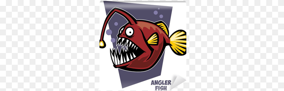 Angler Fish In Sea Cartoon, Animal, Sea Life, Puffer Png