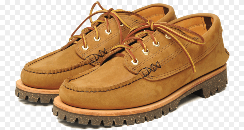 Angler Moc W Lug Sole D A Brown Shoe, Clothing, Footwear, Sneaker, Suede Png Image