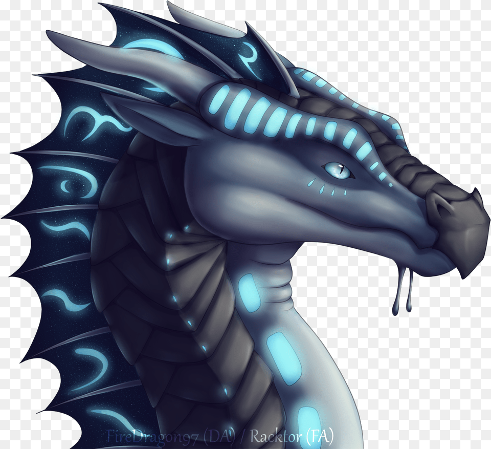 Anglerfish Commission Anglerfish Wings Of Fire Wings Of Fire Seawing Nightwing Hybrid, Dragon, Baby, Person Free Transparent Png