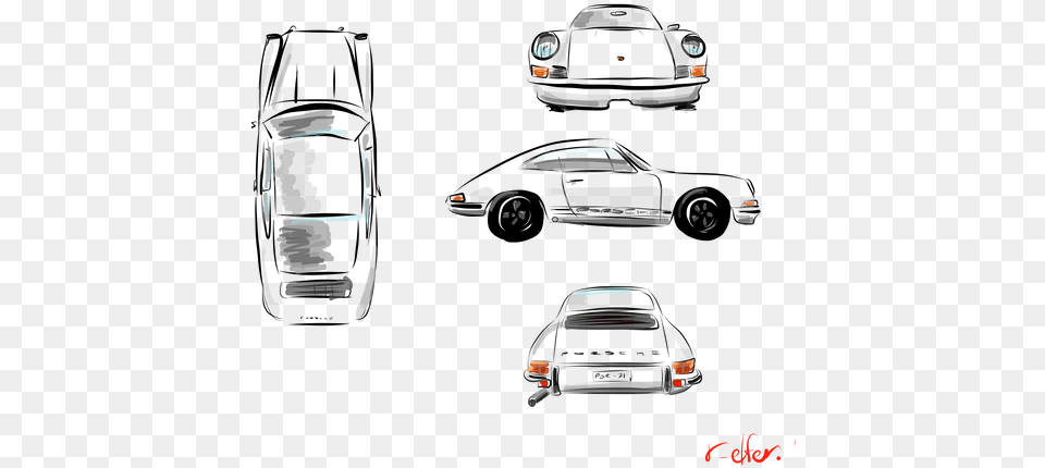 Angles 911 Porsche 911 Classic, Spoke, Car, Vehicle, Transportation Free Transparent Png