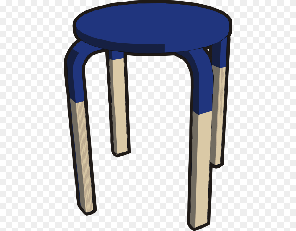 Anglestoolend Table Stool Clipart, Furniture, Bar Stool, Mailbox Free Png