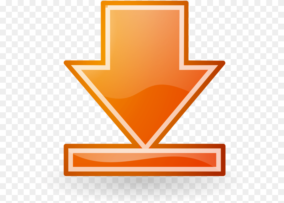 Anglesymbolorange Go To Bottom Button, Logo, Symbol Png
