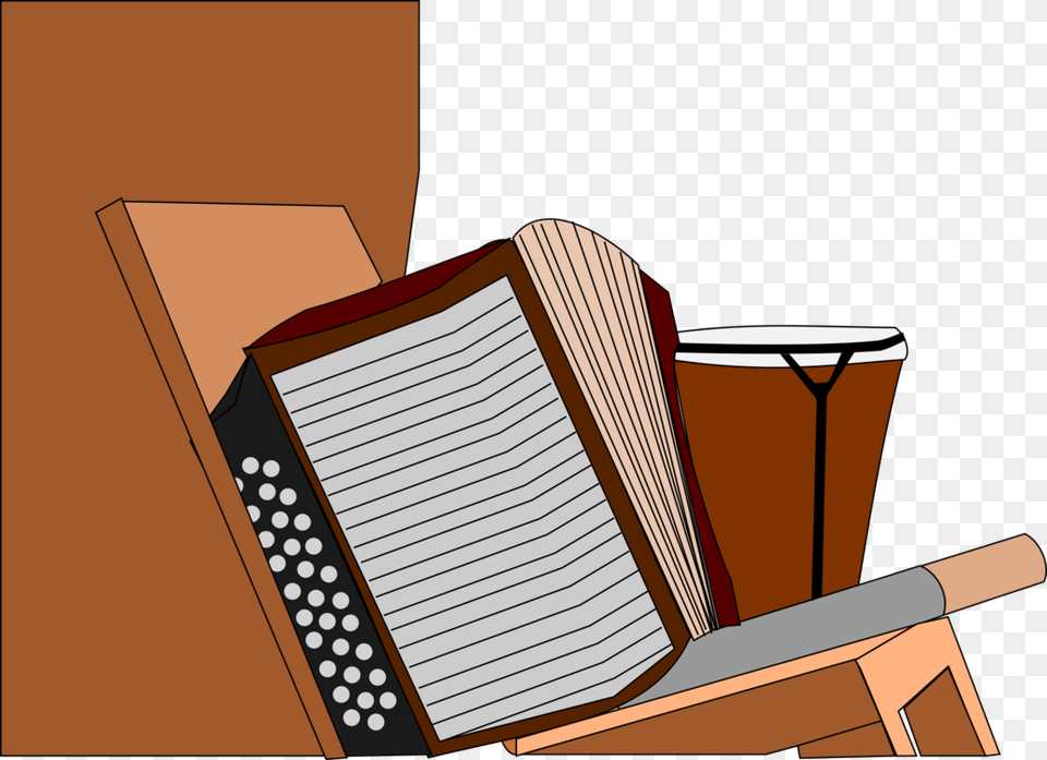 Angletextpaper Illustration, Musical Instrument, Accordion Free Transparent Png