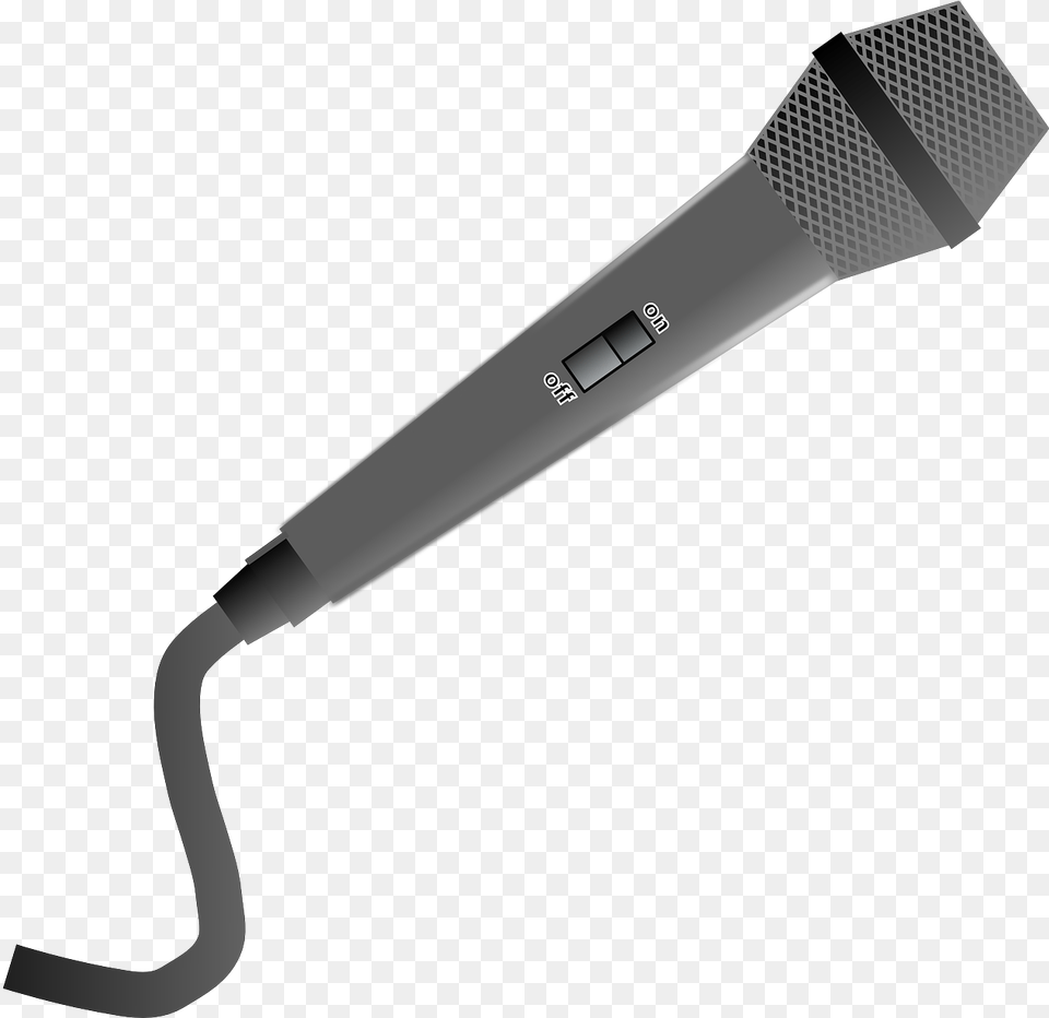 Angletoolmicrophone Gambar Mic, Electrical Device, Microphone, Appliance, Blow Dryer Free Png Download