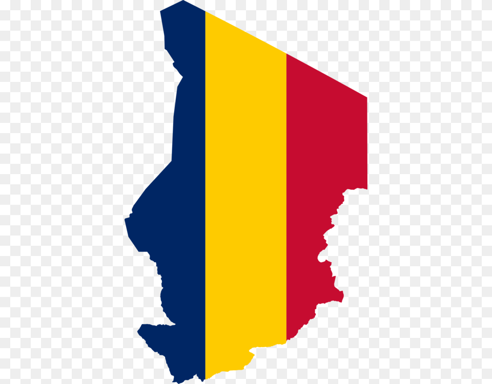 Angleyellowgraphic Design Chad Map And Flag, Person, Romania Flag Free Png Download