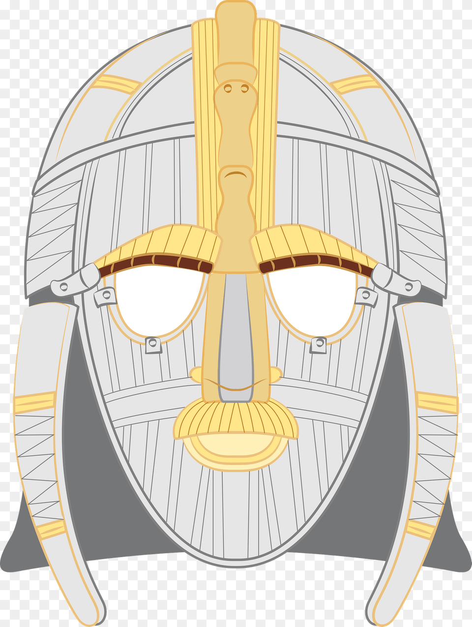 Anglo Saxon Mask Clipart Free Png