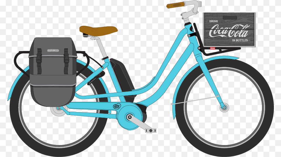 Angora White Joy E Bike, Bicycle, Transportation, Vehicle, Machine Free Png
