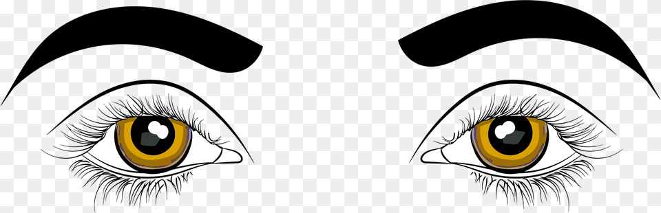 Angry Anime Eyes Clipart Picture Of Eyes, Art Free Png Download