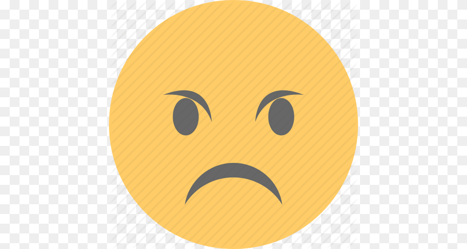 Angry Annoyed Emoji Sad Smiley Worried Icon, Head, Person Free Transparent Png