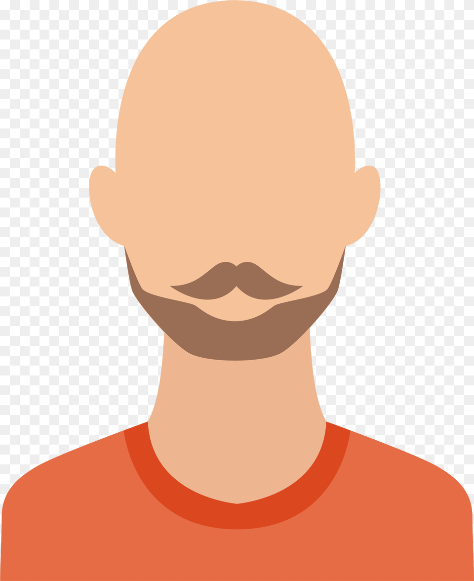 Angry Bald Man Bald Male, Face, Head, Mustache, Person Png Image